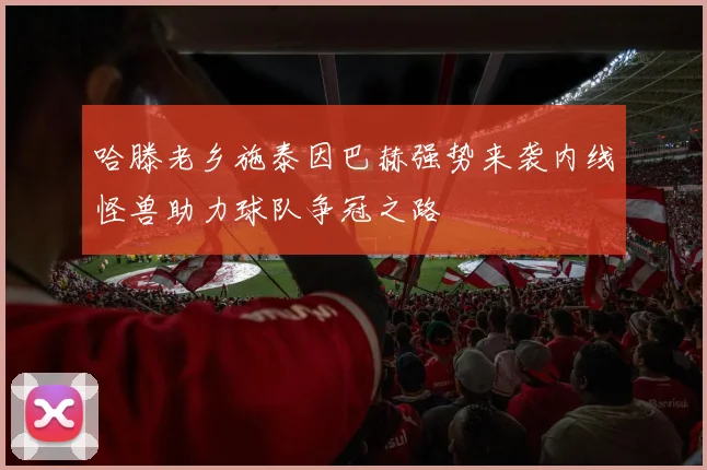 哈滕老乡施泰因巴赫强势来袭内线怪兽助力球队争冠之路